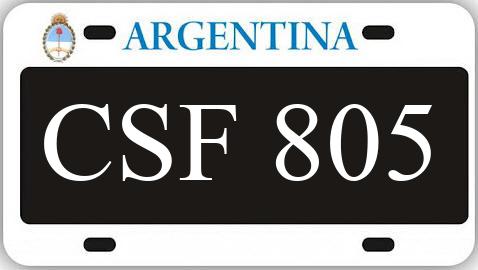 Patente CSF805