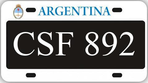 Patente CSF892