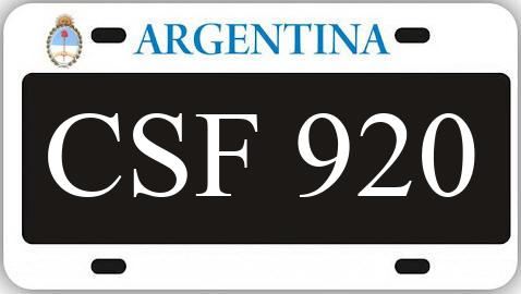 Patente CSF920