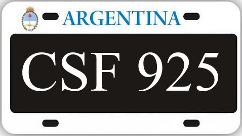 Patente CSF925