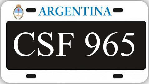 Patente CSF965