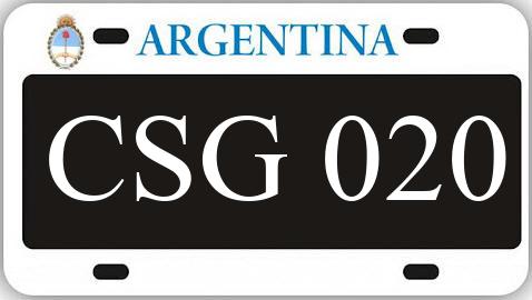 Patente CSG020