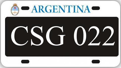 Patente CSG022