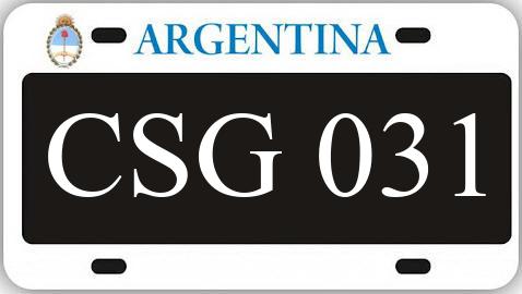 Patente CSG031