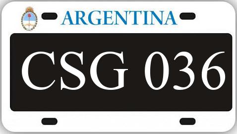 Patente CSG036
