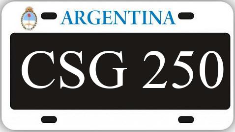 Patente CSG250