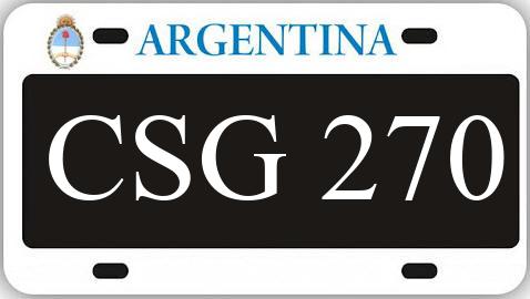 Patente CSG270