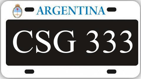 Patente CSG333