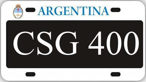 Patente CSG400