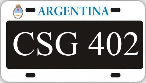 Patente CSG402