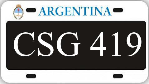 Patente CSG419