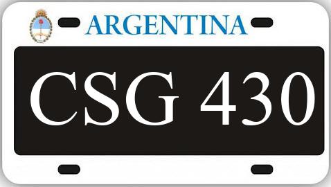 Patente CSG430