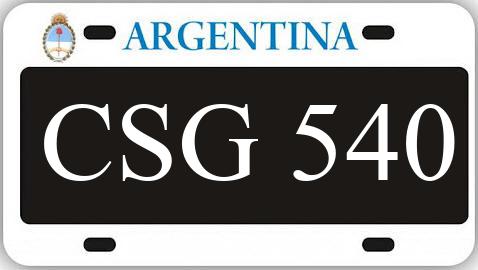 Patente CSG540