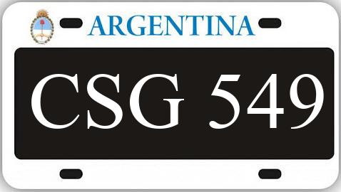 Patente CSG549