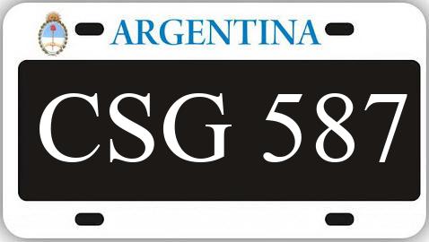 Patente CSG587