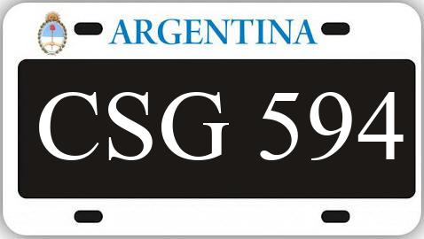 Patente CSG594