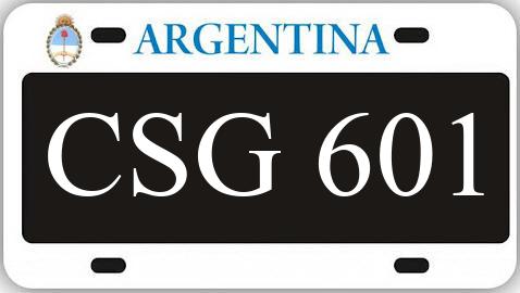 Patente CSG601