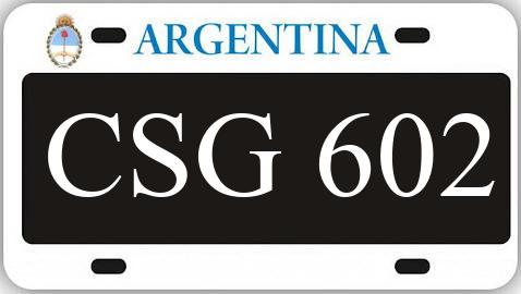 Patente CSG602