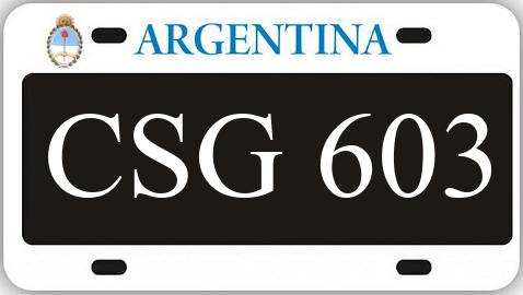 Patente CSG603