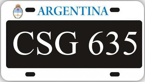 Patente CSG635