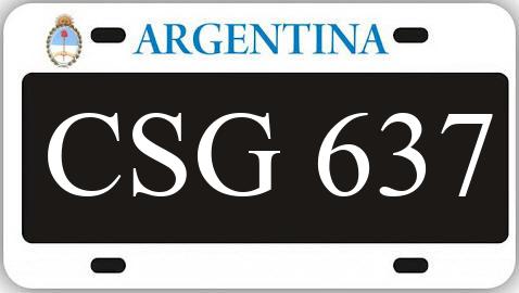 Patente CSG637