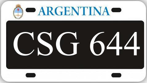 Patente CSG644