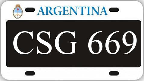 Patente CSG669