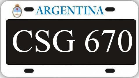 Patente CSG670