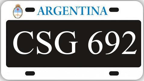 Patente CSG692