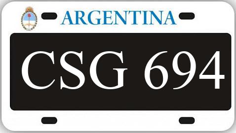 Patente CSG694