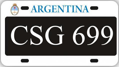 Patente CSG699