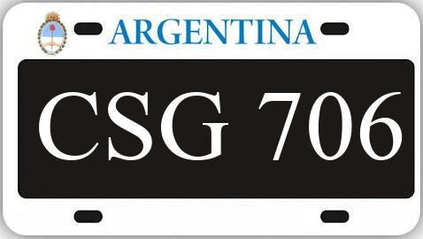 Patente CSG706