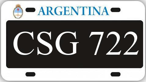 Patente CSG722