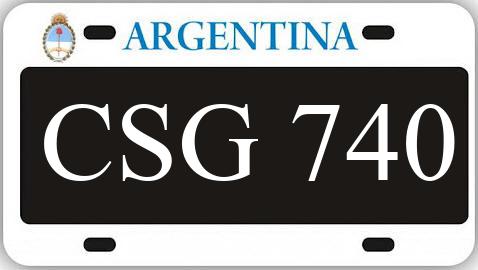 Patente CSG740