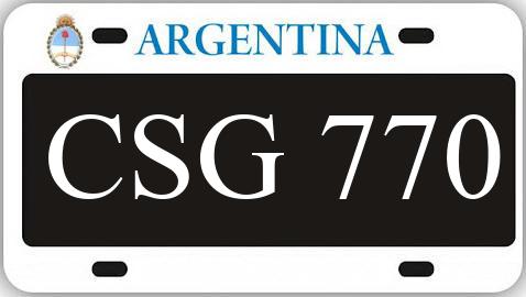 Patente CSG770