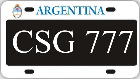 Patente CSG777