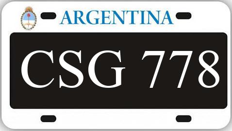Patente CSG778