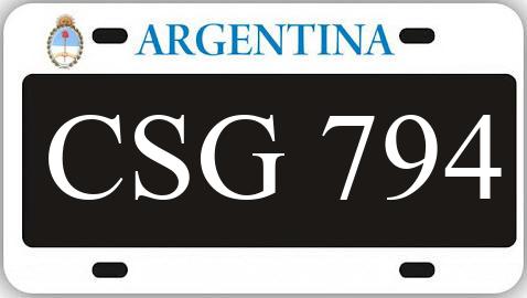 Patente CSG794