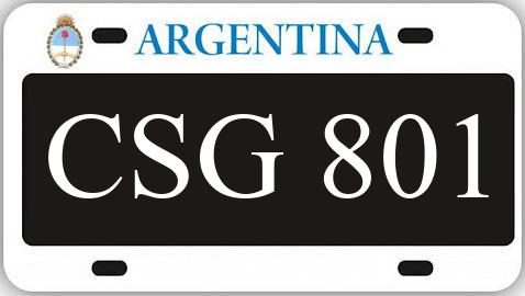 Patente CSG801