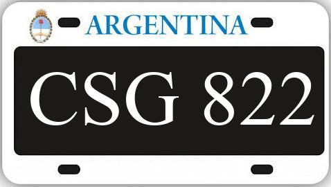 Patente CSG822