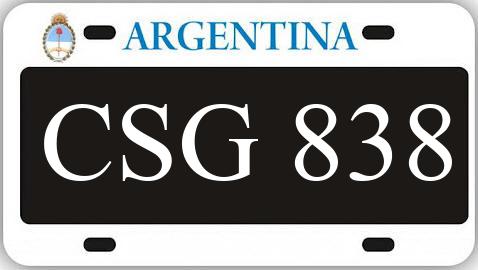 Patente CSG838