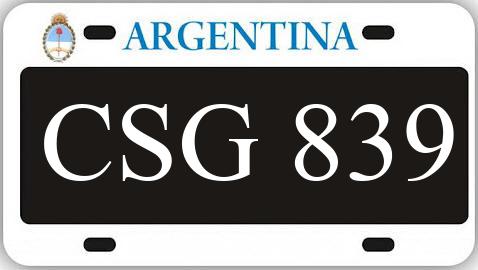 Patente CSG839