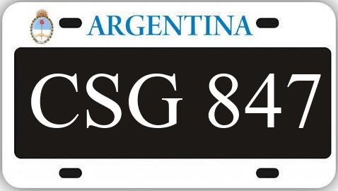 Patente CSG847