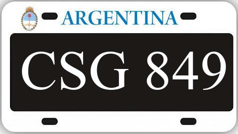 Patente CSG849