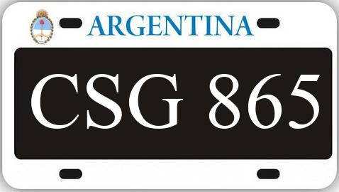 Patente CSG865