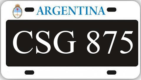 Patente CSG875