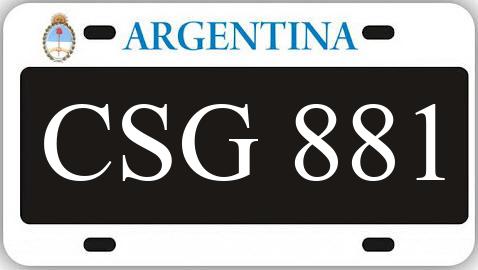 Patente CSG881