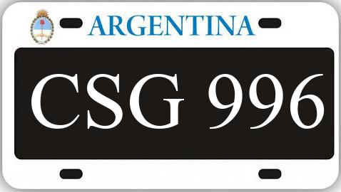 Patente CSG996