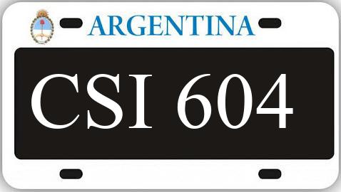 Patente CSI604