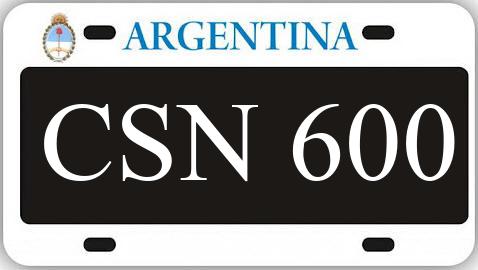 Patente CSN600